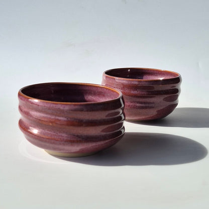 Set swirl schaaltjes 300ml | Plum