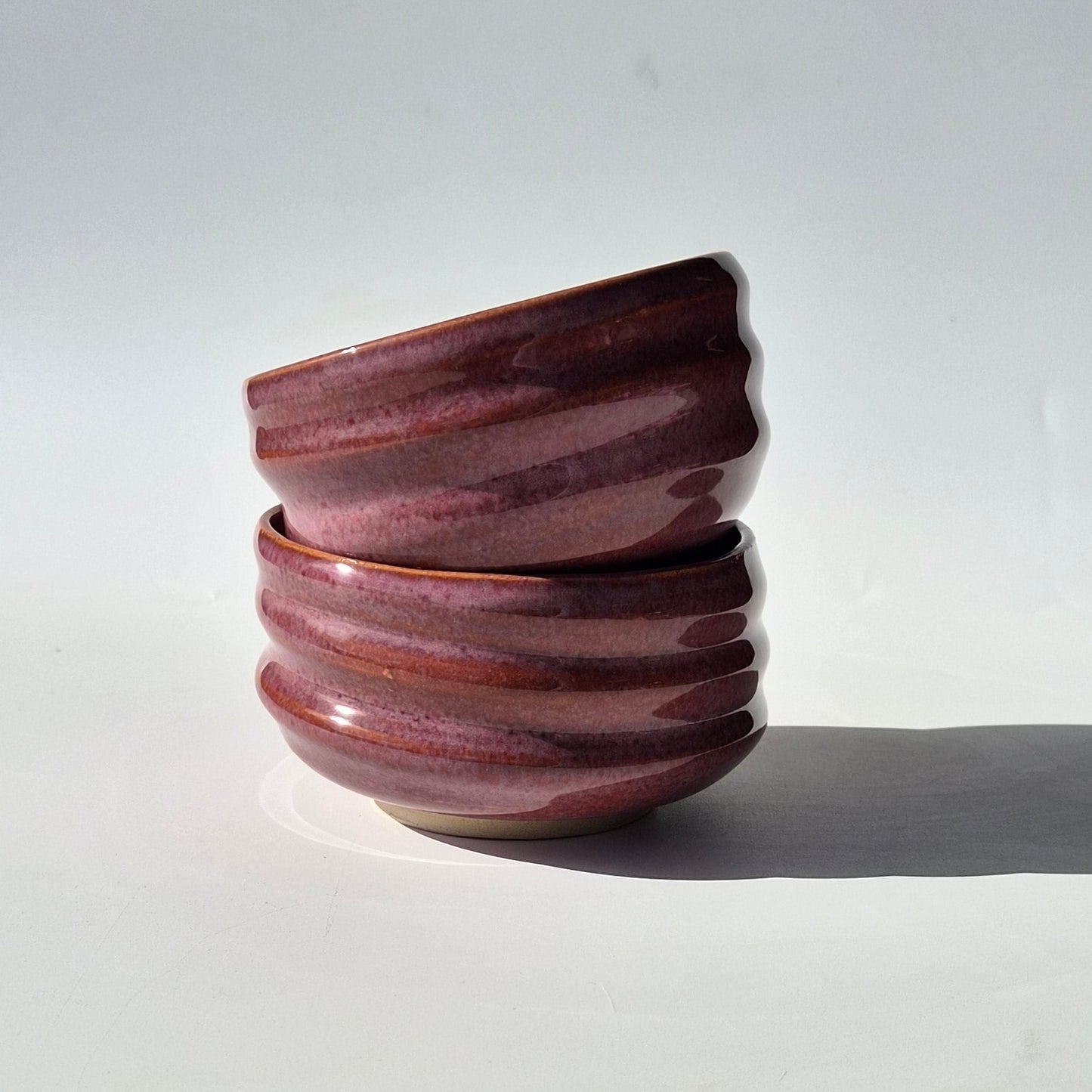 Set swirl schaaltjes 300ml | Plum