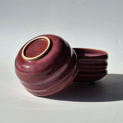 Set swirl schaaltjes 300ml | Plum