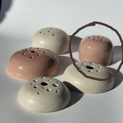 Bloembubbel Ikebana hoog | Blush
