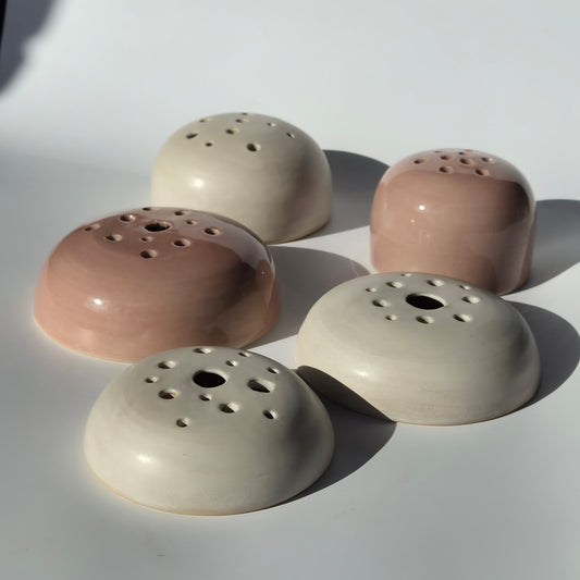 Bloembubbel Ikebana laag | wit