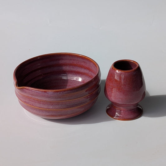 matcha, keramiek, handgemaakt, set