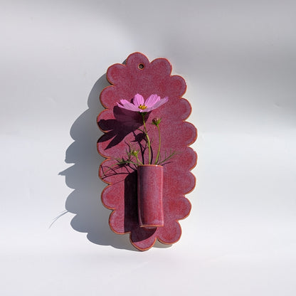 Wandvaasje Plum
