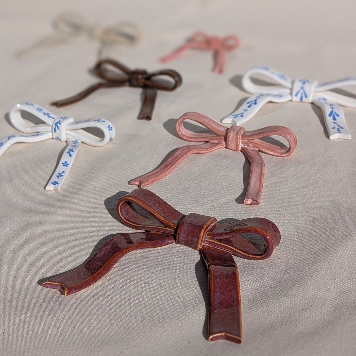 Wandstrikje | Roze groot